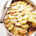 Ovenschotel met worst & courgette