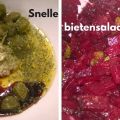 Bietensalade (snel recept) en omega-3 vetzuur