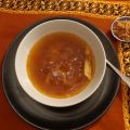 Oosterse soep met loempia van Lekker Vies