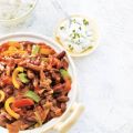 Chili met vegaspekjes
