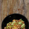 rode en witte quinoa met erwtjes, tuinbonen en[...]