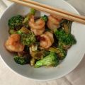 Chinese Broccoli met Garnalen