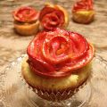 Cupcake met appelroosje