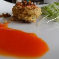 Coulis van rode paprika