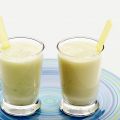 Karnemelkshake met meloen