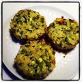Quinoa courgette cakes
