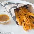 Friet van zoete aardappel uit de airfryer