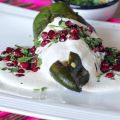 Chiles en nogada (Mexicaanse gevulde pepers in[...]