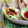 Wraps met kip en tuinkers