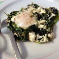 Spinazie met feta Salq bi gebna