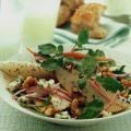 Peren-waterkerssalade met roquefort