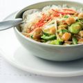 Chinese wokschotel met kalkoen
