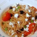 Spaghetti supersnel met tomaatjes, olijven en[...]