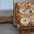 Sugar free baked banana oatmeal - suikervrij[...]