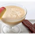 Smoothie met appel, banaan en honing
