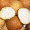 Popcakes van eierkoek-beslag