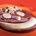 Chocoladetoetje met banaan