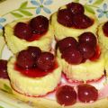 Mini cheesecakes met koekjesbodem