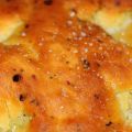 Foccacia met parmezaanse dipper