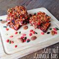 Goji Nut Granola Bars