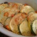 Zomerse courgette ovenschotel
