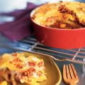Lasagne van koolraap en prei