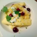 Ananascarpaccio met verse Munt van Jamie Oliver