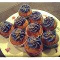 Cupcake Caramel met een blauwe[...]