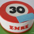 Verkeersbord Taart voor Emre