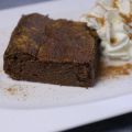Moelleux met kastanjepuree en chocolade