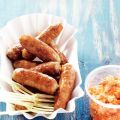 Chipolata's met paprikadip