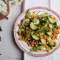 Groene Kikkererwten Salade