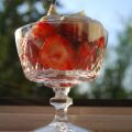 aardbeien met ricottaroom