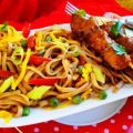 Bami Speciaal met Sate