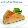 Roquefort taartje met Philadelphia