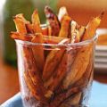 ‘Frites’ van zoete aardappelen