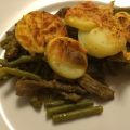 Shoarma, boontjes en aardappelen gegratineerd[...]