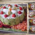 Salades van zalm,tonijn of huzaren + opmaak[...]