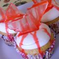 Bloederige cupcakes met glasscherven