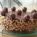 Ferrero rocher cake