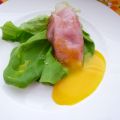 Eidooier gewikkeld in pancetta