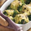 Broccoli met kerrie-kaassaus