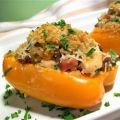 Gevulde paprika's met aardappel