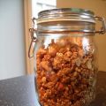 Granola met speculoos en sinaasappel