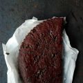 chocolade - rode bieten taart