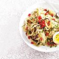 Quinoa met venkel en granaatappelpitjes