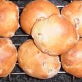 Briochebolletjes met rozijnen