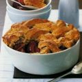 Pruimendessert in sconedeeg