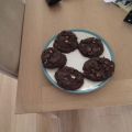chocolade totaalkoeken met chocoladechips