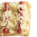Hotdogtosti met zuurkool
